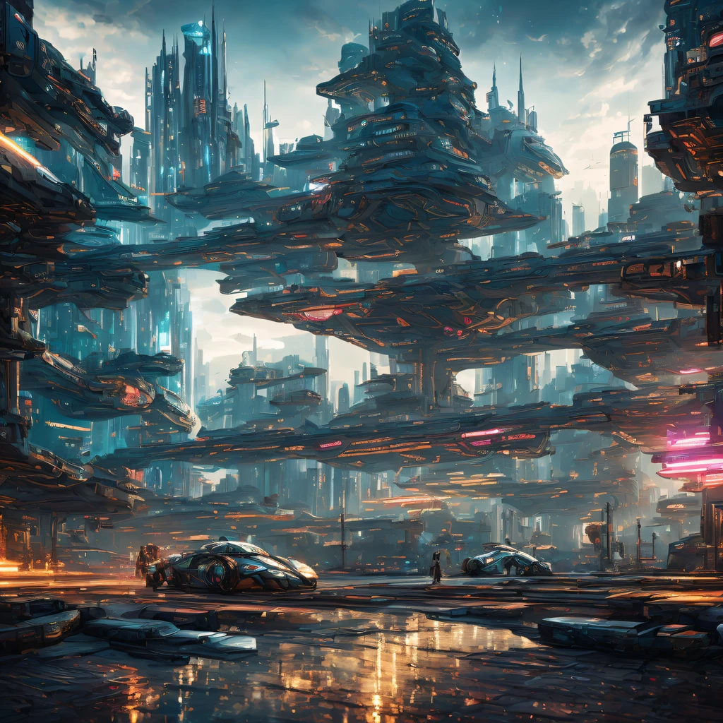 The best images, (8K, RAW photogr, actual), trains, the milky way express, futuristic vehicle, Transformers steel train,optimus prime train,Lite version, iridescent metal plating, Detailed and delicate depictions and gorgeous and dynamic painting techniques, background galaxy, magnificent view, professional flame,ultra-realistic realism,futuristic train fantasy,Surreal dreams,Surrealism art fantasy style,Epic digital fantasy art style,lute,HighDynamicRange,Beautiful sci-fi art, Sci-fi train digital art illustration, Digital Cyberpunk Art, science fiction digital painting, futuristic digital painting, futuristic concept art, Sci-Fi Galaxy Train Cyberpunk, The landscape in front of cyberpunk alien utopia, science fiction digital art, Advanced digital cyberpunk art, dreamy cyberpunk girl