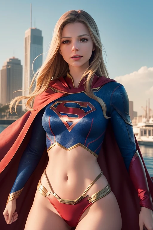 highest quality、High resolution、Super detailed、masterpiece、(Live shooting:1.5)、genuine:1.5、photogenuineistic:1.5、very delicate and beautiful、small details、(Supergirl spreads her legs in a sexual pose:1.4)、(show me your white panties:1.4)、(mini skirt:1.3)、(barefoot)、(super beautiful)、(beautiful face:1.3)、(blonde)、(american beauty:1.5)、(detailed face:1.3)、(red boots)、(rooftop of skyscraper)、(At SFW)、(at night:1.7)