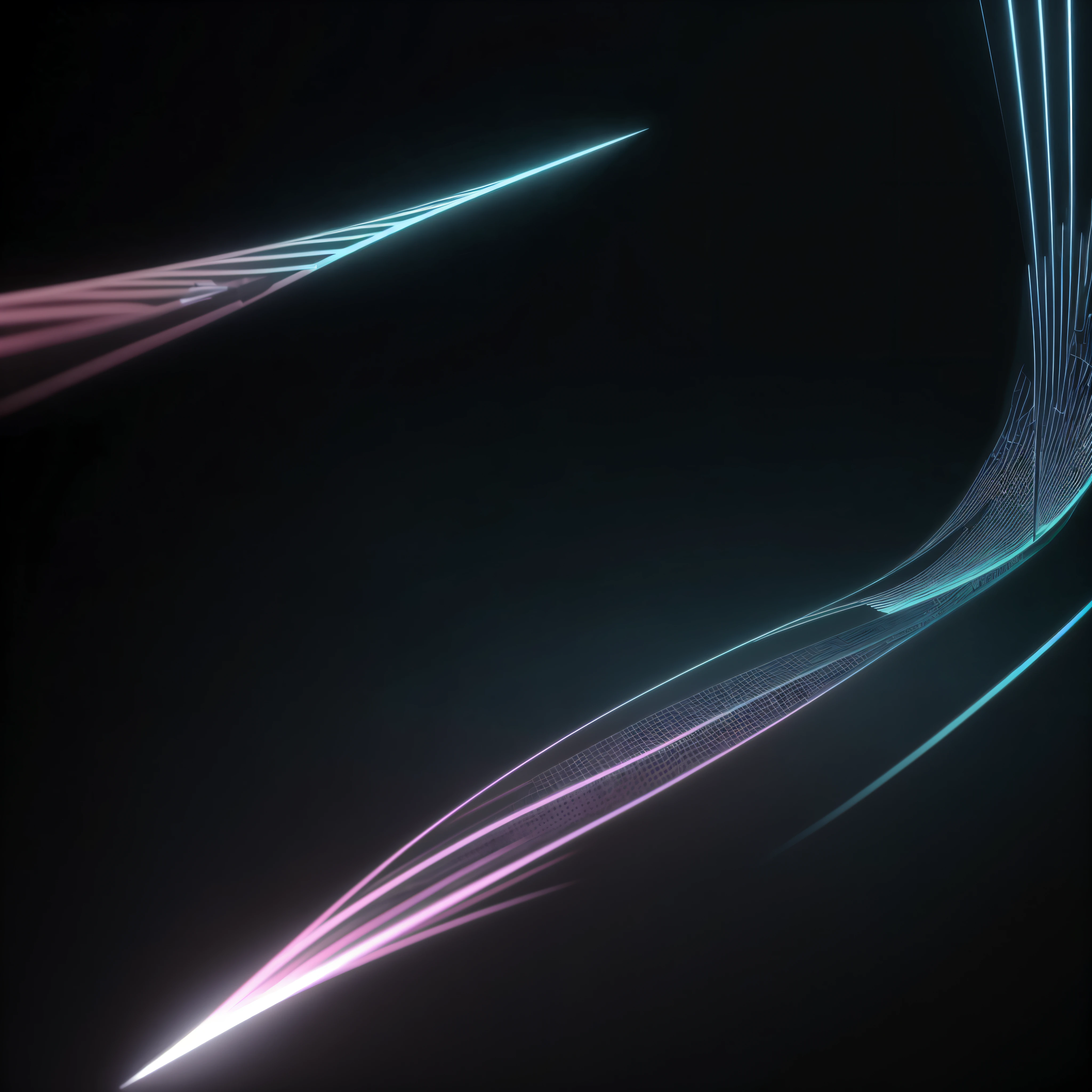 Engaging 3D visualization featuring stunning graphs、glinting