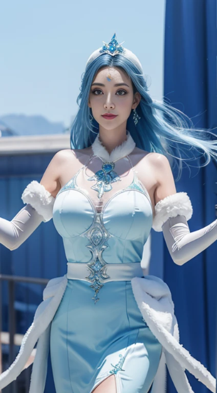 (8K,RAW photos),(Best quality at best),(tmasterpiece),(realistically,)(realism vs. realism),(A high resolution),hyper-detailing,(Endless realism:1.1),beauitful face, (1female:1.1), 1个Giant Breast Girl,Big breasts are beautiful,perfect body figure:1.3),Full body photo