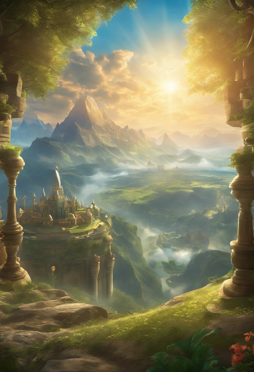 The Legend of Zelda: Tears of the Kingdom,god light, High detail, futurism, hyper HD, High details, High quality, 8K, A high resolution