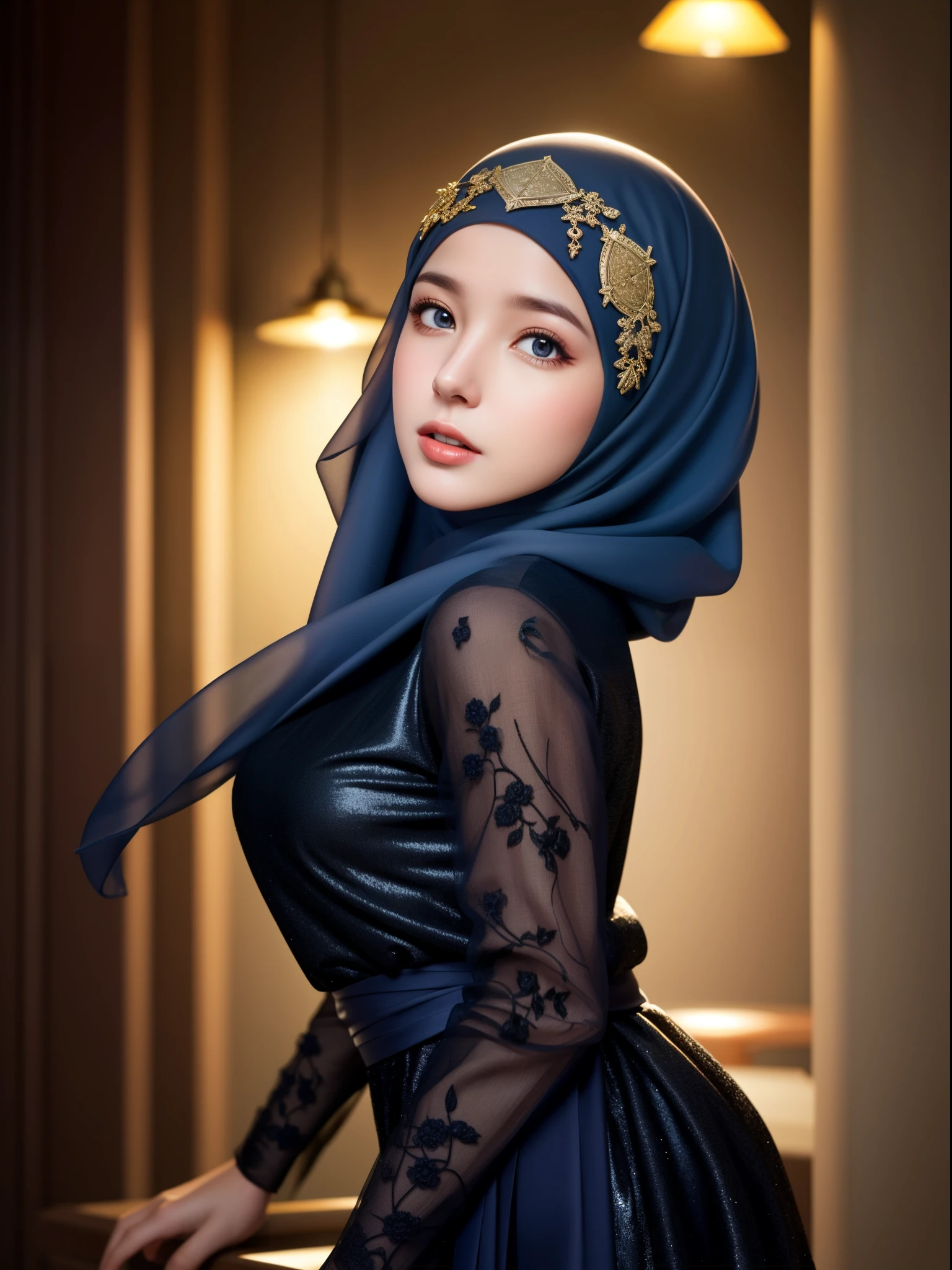 8k, RAW photo, best quality, ultra-detailed, hijab, girl, ultra realistis, eye realistic