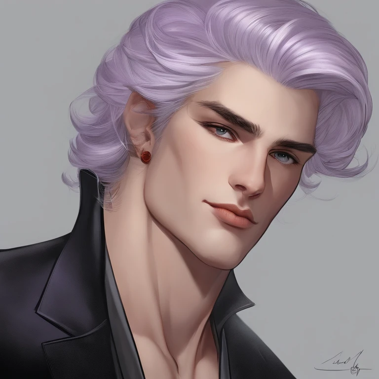 His physical presence is characterized by silver, straight, and well-kept hair cascading down a long and sharp face. A sharp jawline, straight nose, pointed chin, and the unique feature of a missing right eye add to his distinctive appearance. The left eye, a striking lilac hue, draws attention, with the empty right eye socket adorned by a sapphire or concealed by an eyepatch. Thin lips, a pale complexion, and a serious expression complete his visage. Aemond's tall, slim, and lithe build contributes to an overall image of strength and regality.,A Song of Ice and Fire,His physical presence is characterized by silver, straight, and well-kept hair cascading down a long and sharp face. A sharp jawline, straight nose, pointed chin, and the unique feature of a missing right eye add to his distinctive appearance. The left eye, a striking lilac hue, draws attention, with the empty right eye socket adorned by a sapphire or concealed by an eyepatch. Thin lips, a pale complexion, and a serious expression complete his visage. Aemond's tall, slim, and lithe build contributes to an overall image of strength and regality.,face,photo