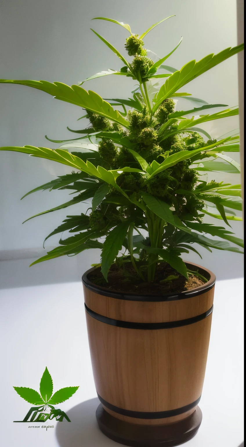 create a perfect cannabis plant for me