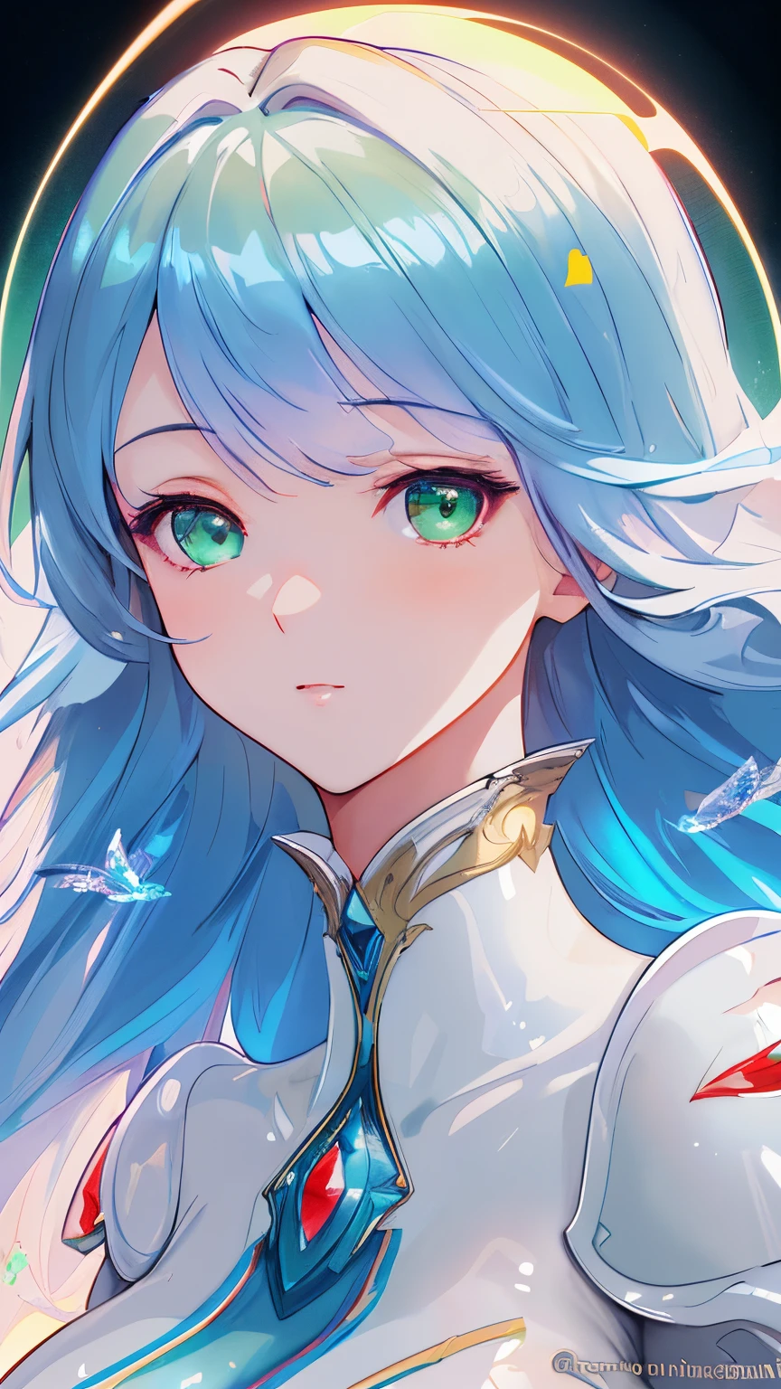 (masterpiece, best quality, ultra high res, extremely detailed, beautiful detailed hair detailed face, sharp focus, perfect feminine face, hourglass fogure), (face potrait:1.4), An ethereal female figure with delicate, luminescent wings, surrounded by glowing, magical creatures in an enchanted forest
Subsurface skin scattering, shiny skin, iridescent dress, detailed background, ([Elizabeth Olsen|Anne Hathaway|Grace Vanderwaal]:0.8), round cute face, green eyes, close-up, amazing fine detail, Nikon D850 film stock photograph Kodak Portra 400 camera f1.6 lens, rich colors, lifelike texture, dramatic lighting, unreal engine, trending on ArtStation, cinestill 800 tungsten, trending on artstation, pixiv, by sakimichan, george kamitani, akira yasuda, alphonse mucha, greg rutkowski, gil elvgren, william-adolphe bouguereau, greg rutkowski