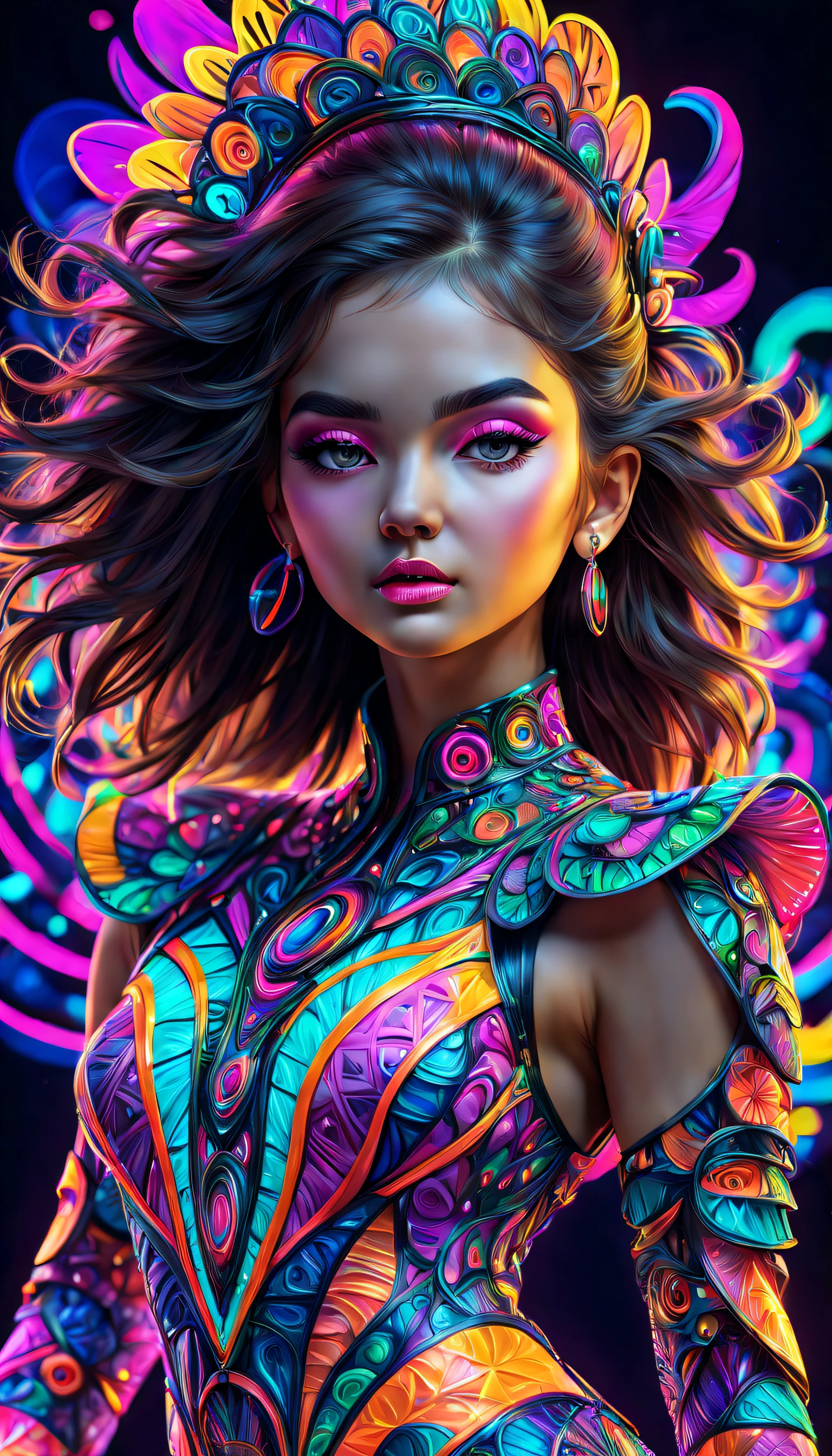 psychedelia 60s and 70's hippies style, psychedelic multicolored vivid electric vibrant colors 1968, hearts and loves trippy, close up of a painting on a wall, Mysteries unexplained art, well - designed digital art, well-designed digital art, contemporary digital art, cgsociety - w 1 0 2 4 - n 8 - i, 8k hd trending on art station, digital art - n 9, abstract maximalist painting, website screenshot, neo expressionism art