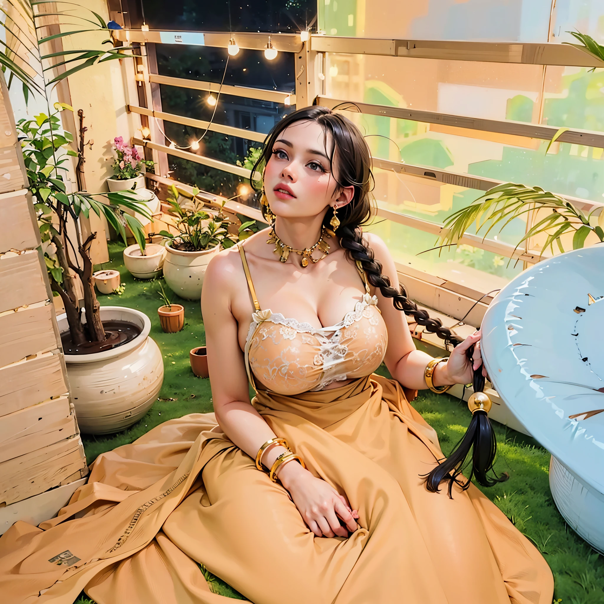 Big boobs , deep cleavage, milky skin , big ass , big fat boobs , change background, 8k realistic image , absolute reality , absolute highper quality,