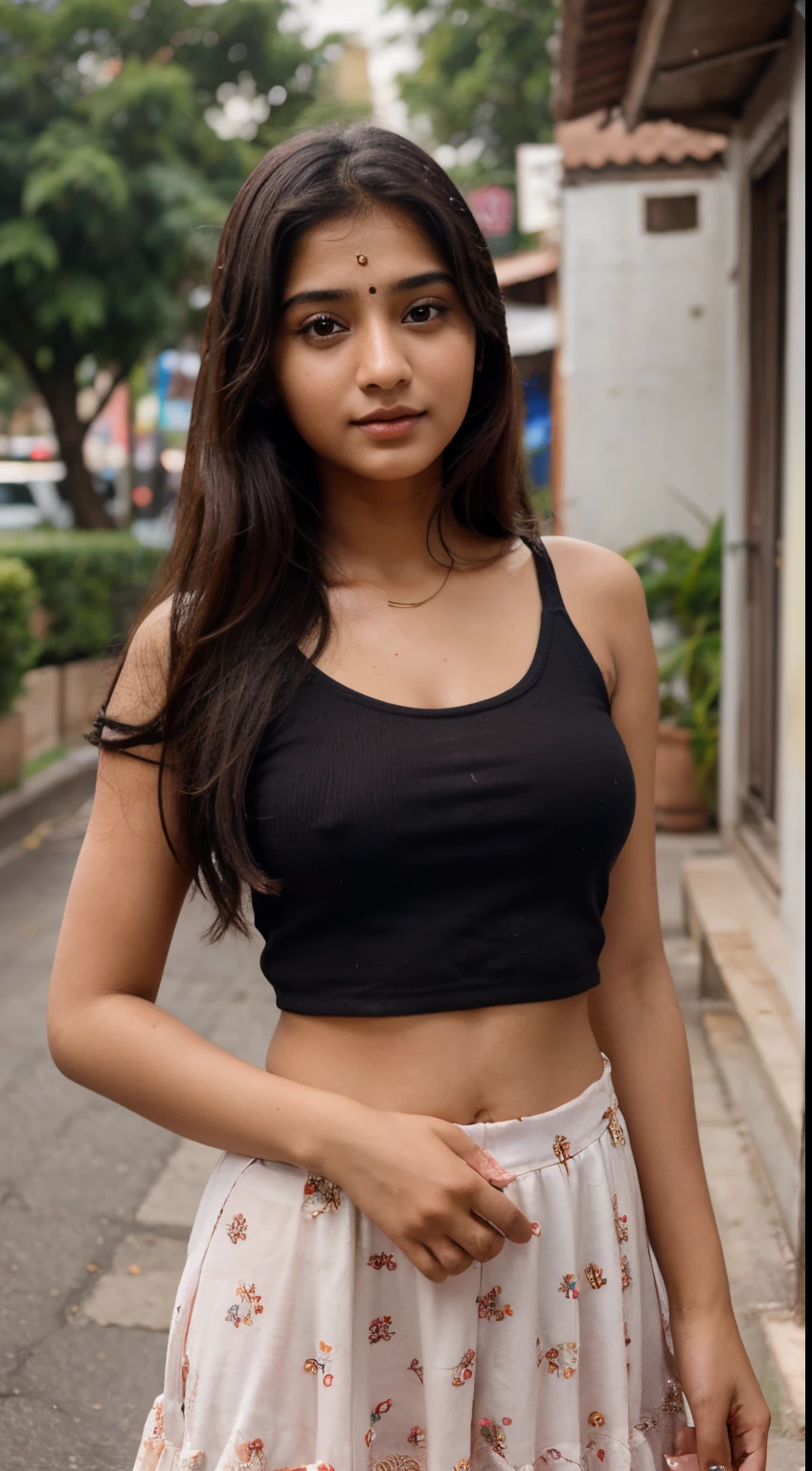 1girl, (20 years old:1.2), cute girl, pretty indiam girl, famous indian idol, kawaii, realistic, 8K