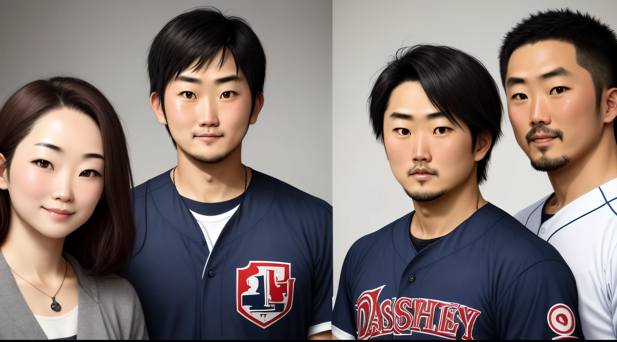 A 42-year-old man with bushy eyebrows who looks like Daisuke Matsuzaka