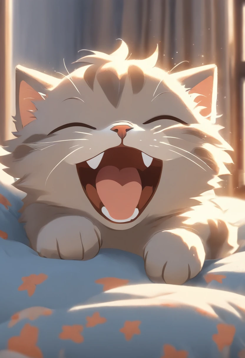 , highest quality, (alone ), (Perfect Face:1.1), (Attention to detail:1.1), (Ultra-detailed eyes), dramatic, fluffy,baby,On the bed,,Full body fur,boy,White fur,Black tiger pattern,Black eyebrows,White Tiger,baldness,baldness,baby,Whites of the eyes are light green,Cat Eyes,Slanted Eyes,Backwards,fluffy, face down,Stand on your feet,(((((Open your mouth and stick out your tongue))))),Drooling,Close up of face,Close up of face、Face Focus,Drooling,drooling a lot,looking at the camera,Bukkake,cum in mouth,Photographer's POV,Hands on the camera