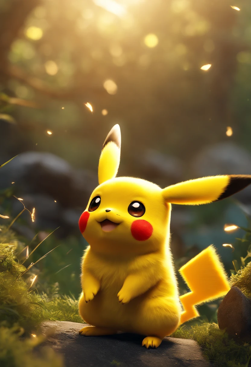 Envision an extraordinary scene featuring a highly detailed Pikachu, zooming into the realm of macro detail where each individual hair and tiny bits of dirt in its fur are visible. Imagine this in a high-resolution 8K image, rendered with Octane Render to bring out the utmost realism in every intricate element.
Highlight Pikachu's fur with extreme macro-details, showcasing each hair's texture, color, and placement. Dive into the micro-details to reveal the subtle variations in fur length, direction, and the intricate patterns that make up Pikachu's iconic appearance.
Emphasize the dirt and tiny particles in Pikachu's fur, capturing the realism of its environment. Use Octane Render to bring out the nuances in color and texture, creating an image that not only showcases the cuteness of Pikachu but also the authenticity of its world.
Consider the lighting to enhance the macro-details, casting shadows that add depth to Pikachu's fur. Utilize the rendering capabilities of Octane Render to create an image with vibrant colors, realistic lighting, and a high level of detail that immerses the viewer in the microcosm of Pikachu's fur.
Imagine Pikachu in a dynamic pose, perhaps with a playful expression or in a scene that complements its electric personality. Craft an image that not only captures the macro-details but also conveys the essence of Pikachu's charm and character.
This detailed prompt aims to inspire the creation of a highly detailed and macro-focused depiction of Pikachu, with each individual hair and tiny bits of dirt visible, presented in a high-resolution 8K image rendered with Octane Render for an unparalleled level of realism.