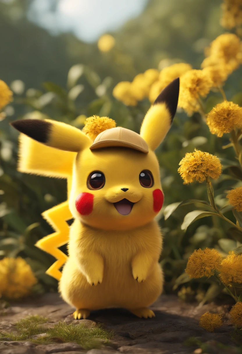 Envision an extraordinary scene featuring a highly detailed Pikachu, zooming into the realm of macro detail where each individual hair and tiny bits of dirt in its fur are visible. Imagine this in a high-resolution 8K image, rendered with Octane Render to bring out the utmost realism in every intricate element.
Highlight Pikachu's fur with extreme macro-details, showcasing each hair's texture, color, and placement. Dive into the micro-details to reveal the subtle variations in fur length, direction, and the intricate patterns that make up Pikachu's iconic appearance.
Emphasize the dirt and tiny particles in Pikachu's fur, capturing the realism of its environment. Use Octane Render to bring out the nuances in color and texture, creating an image that not only showcases the cuteness of Pikachu but also the authenticity of its world.
Consider the lighting to enhance the macro-details, casting shadows that add depth to Pikachu's fur. Utilize the rendering capabilities of Octane Render to create an image with vibrant colors, realistic lighting, and a high level of detail that immerses the viewer in the microcosm of Pikachu's fur.
Imagine Pikachu in a dynamic pose, perhaps with a playful expression or in a scene that complements its electric personality. Craft an image that not only captures the macro-details but also conveys the essence of Pikachu's charm and character.
This detailed prompt aims to inspire the creation of a highly detailed and macro-focused depiction of Pikachu, with each individual hair and tiny bits of dirt visible, presented in a high-resolution 8K image rendered with Octane Render for an unparalleled level of realism.