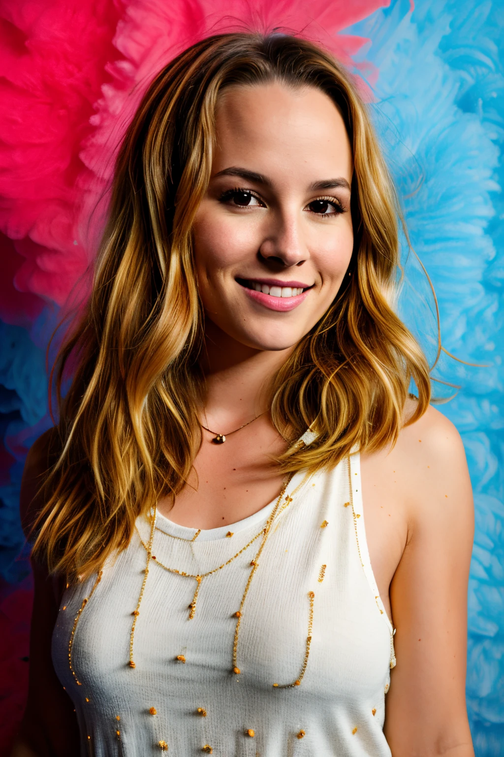 Foto RAW, Bridgit Mendler , (pele altamente detalhada:1.2), 8k UHD, DSLR, soft lighting, alta qualidade, filmic grain, Fujifilm XT3, BigFaketits,