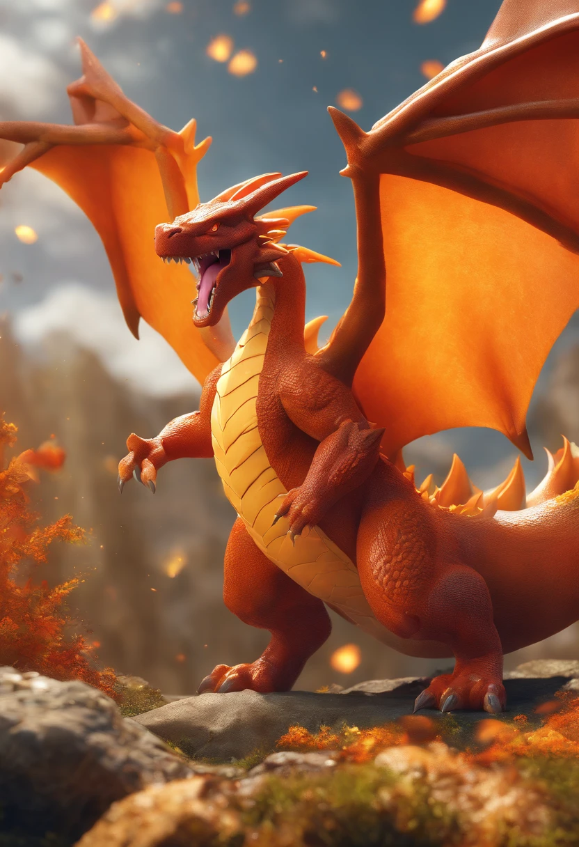 Visualize an extraordinary scene featuring a highly detailed Charizard, delving into the realm of macro detail where each individual scale, tiny bits of dirt, and the intricate features of its fiery form are visible. Imagine this in a high-resolution 8K image, rendered with Octane Render to bring out the utmost realism in every minute element.
Highlight Charizard's scales with extreme macro-details, showcasing the texture, color variations, and arrangement of each individual scale. Dive into the micro-details to reveal the subtleties in the curvature and pattern of Charizard's iconic scale-covered body.
Emphasize the dirt and tiny particles on Charizard's fiery wings and body, capturing the authenticity of its environment. Use Octane Render to bring out the nuances in color and texture, creating an image that not only showcases the ferocity of Charizard but also the realistic details of its fiery presence.
Consider the lighting to enhance the macro-details, casting dynamic shadows that add depth to Charizard's scales and emphasize its powerful silhouette. Utilize the rendering capabilities of Octane Render to create an image with vibrant colors, realistic lighting, and a high level of detail that immerses the viewer in the microcosm of Charizard's fiery exterior.
Imagine Charizard in a majestic pose, perhaps in mid-flight or with flames billowing from its mouth, showcasing its formidable presence. Craft an image that not only captures the macro-details but also conveys the essence of Charizard's strength and fiery personality.
This detailed prompt aims to inspire the creation of a highly detailed and macro-focused depiction of Charizard, with each individual scale and tiny bits of dirt visible, presented in a high-resolution 8K image rendered with Octane Render for an unparalleled level of realism.