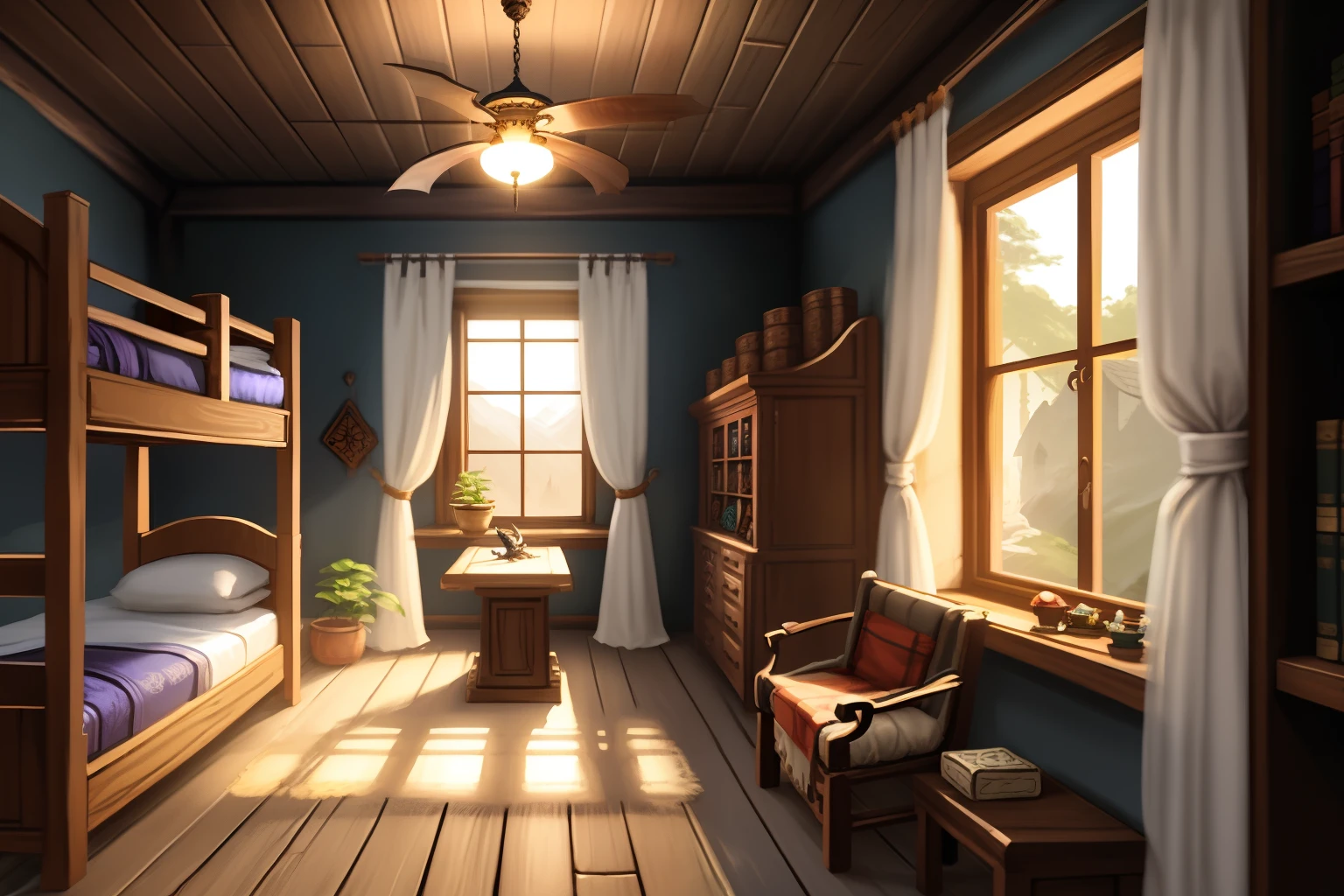DnD Dragonborne personal quarters