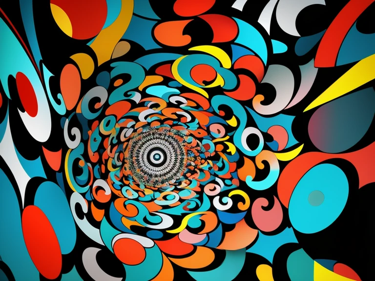 ((Artistic Masterpiece)),((abstract painted installation)),((Post Neo Avant-garde)),(contemporary art),bright color contrasts, (complementary color contrast, simultaneous color contrast), vivid colors, diagonal composition, Temporary art, design. (Mix of Geometrical and organical shapes), (plane), (mix of abstract geometry with drift painting). (High quality), (graphic drawing), (laconic, clear silhouette), (Clear graphic line - color graphics), (drawn surrealistic style), high artistic quality of the image.