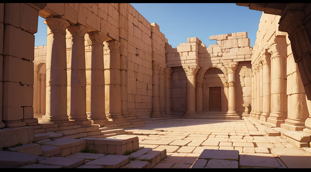 Go back in time to 200 BC, and glimpse King Solomon's temple, built in Jerusalem, in panoramic view