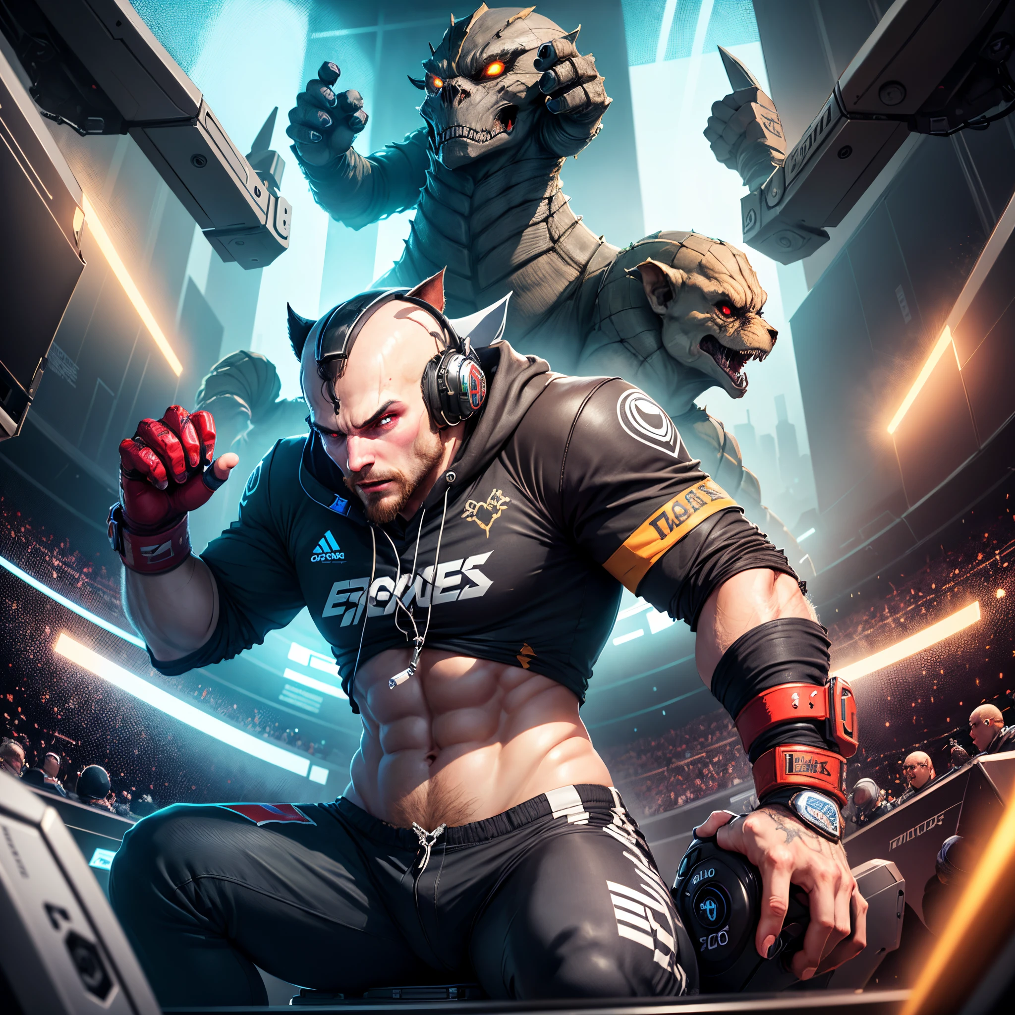 eSports player, name GOLEM