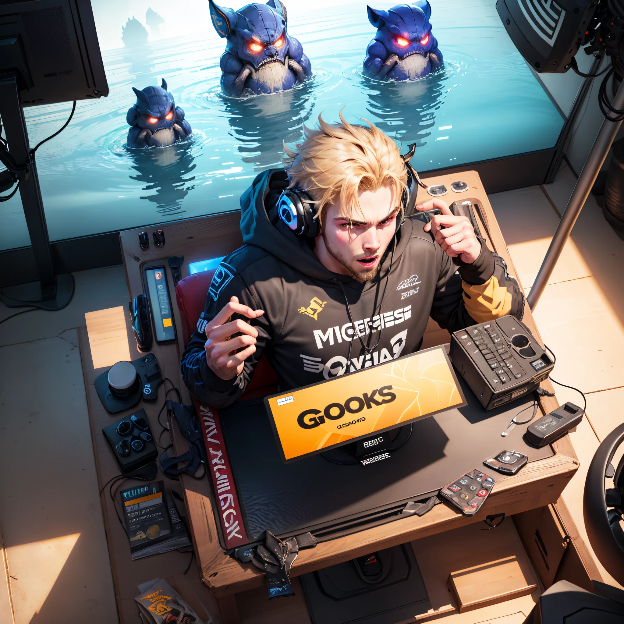 eSports player, name GOLEM