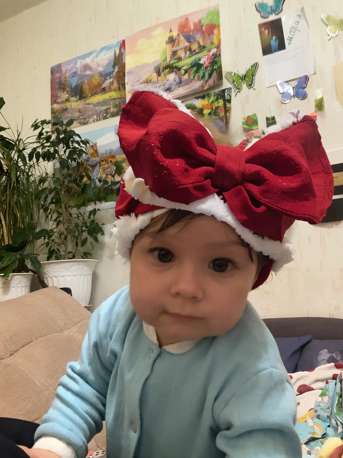 Christmas, bonnet, cap, rim