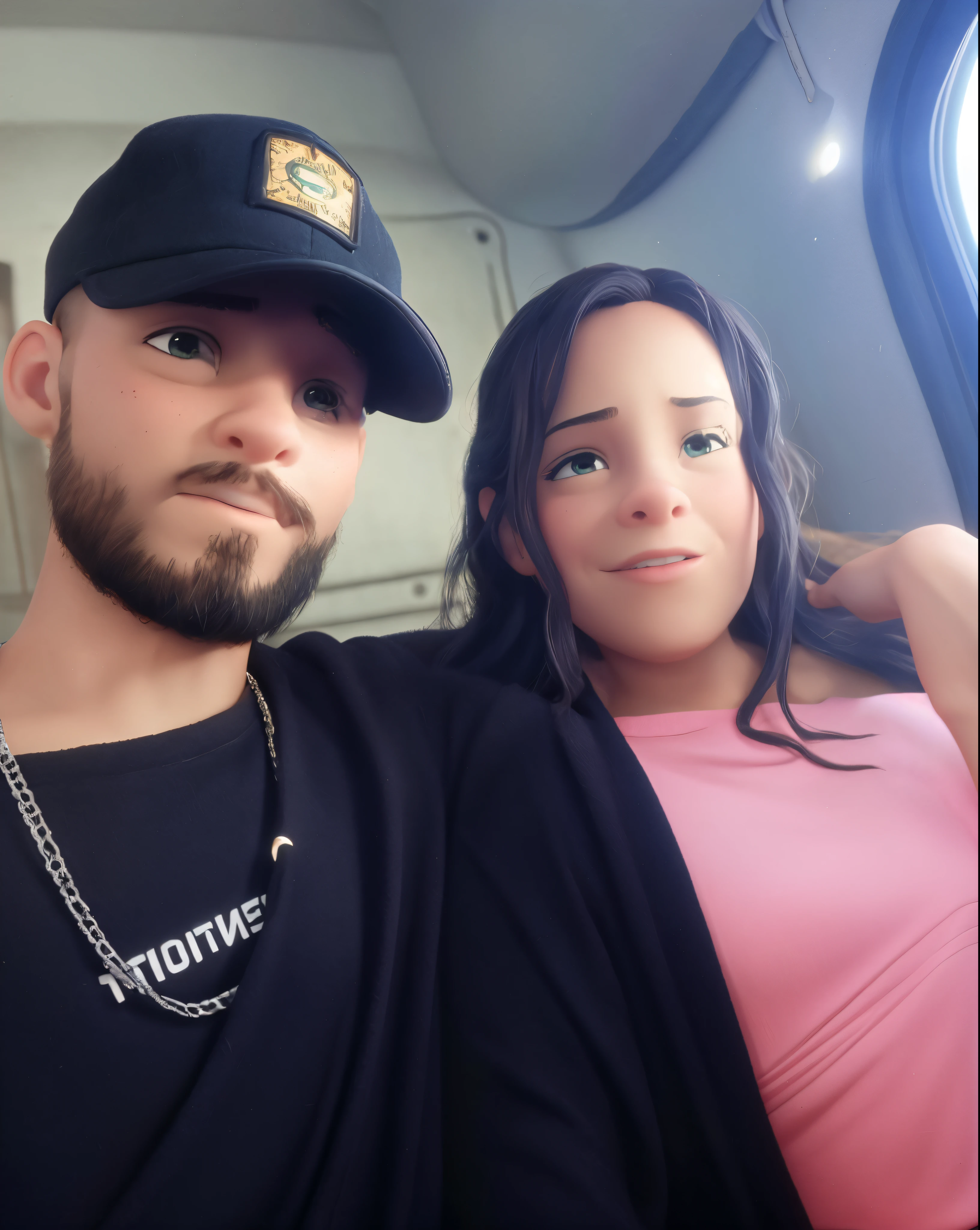 Uma capa de filme ao estilo Disney, realista com alta qualidade