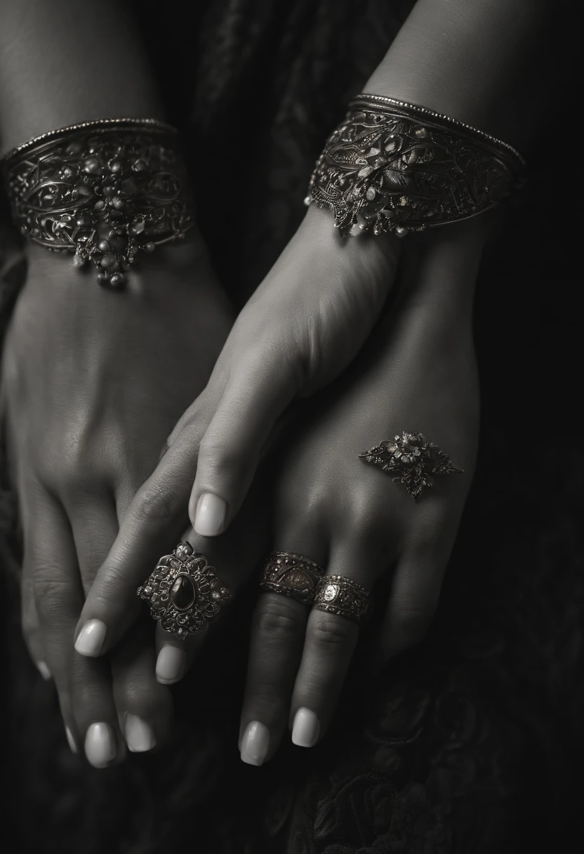 Envision a captivating image where the subject is a beautiful hand, captured with an exquisite focus on intricate details and a shallow depth of field. Dive into extreme micro-details to emphasize the delicacy, lines, and textures of the hand, creating a visually compelling and intimate scene.
Highlight the micro-details of the hand, capturing the fine lines, wrinkles, and contours that tell a story of grace and experience. Zoom in on elements like the play of light on the skin, the subtle variations in color, and the small imperfections that add authenticity to the scene.
Emphasize the shallow depth of field to bring the hand into sharp focus while allowing the background to blur, creating a sense of intimacy and drawing attention to the intricate details of the subject. Utilize this technique to create a visually stunning composition that accentuates the beauty of the hand.
Consider the lighting to enhance the micro-details, casting shadows that add depth and dimension to the hand. Utilize natural or artificial light to bring out the nuanced highlights and shadows, creating a captivating interplay of light on the skin's surface.
Imagine the hand in a graceful pose or engaged in an activity that adds narrative depth to the image. Craft an intimate and visually striking scene that not only captures the micro-details but also evokes a sense of beauty, elegance, and human connection.
This detailed prompt aims to inspire the creation of a highly detailed and macro-focused image featuring a beautiful hand as the subject, with intricate details and a shallow depth of field to create a visually compelling and intimate composition.