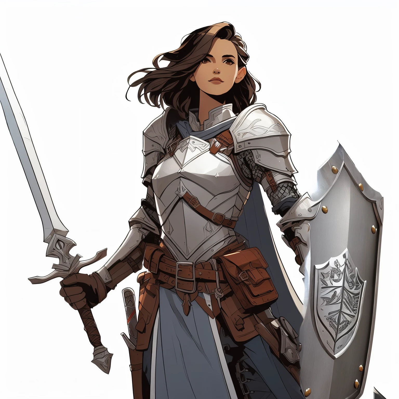 knight's silver shield
