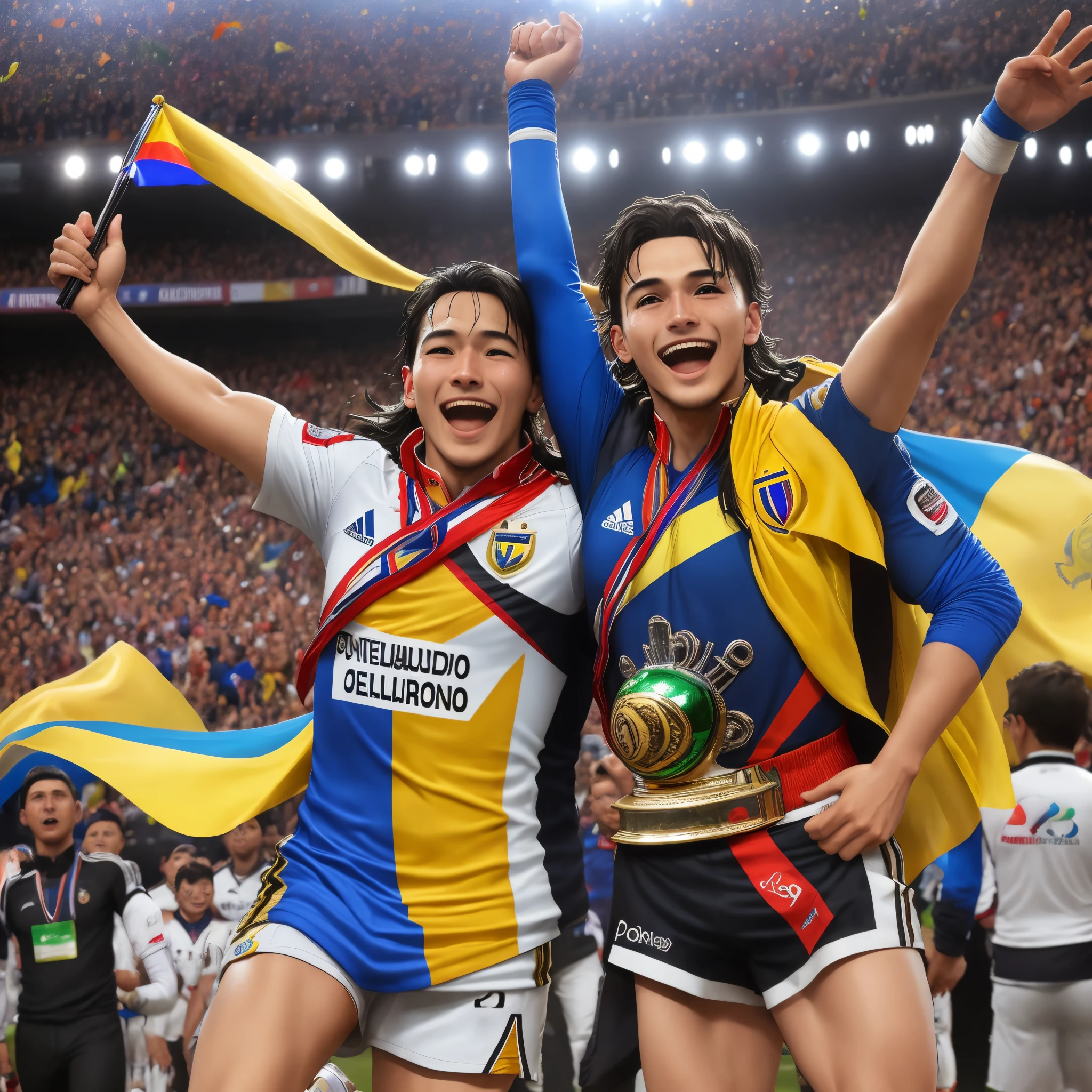 Poste de Ecuador campeon del mundo