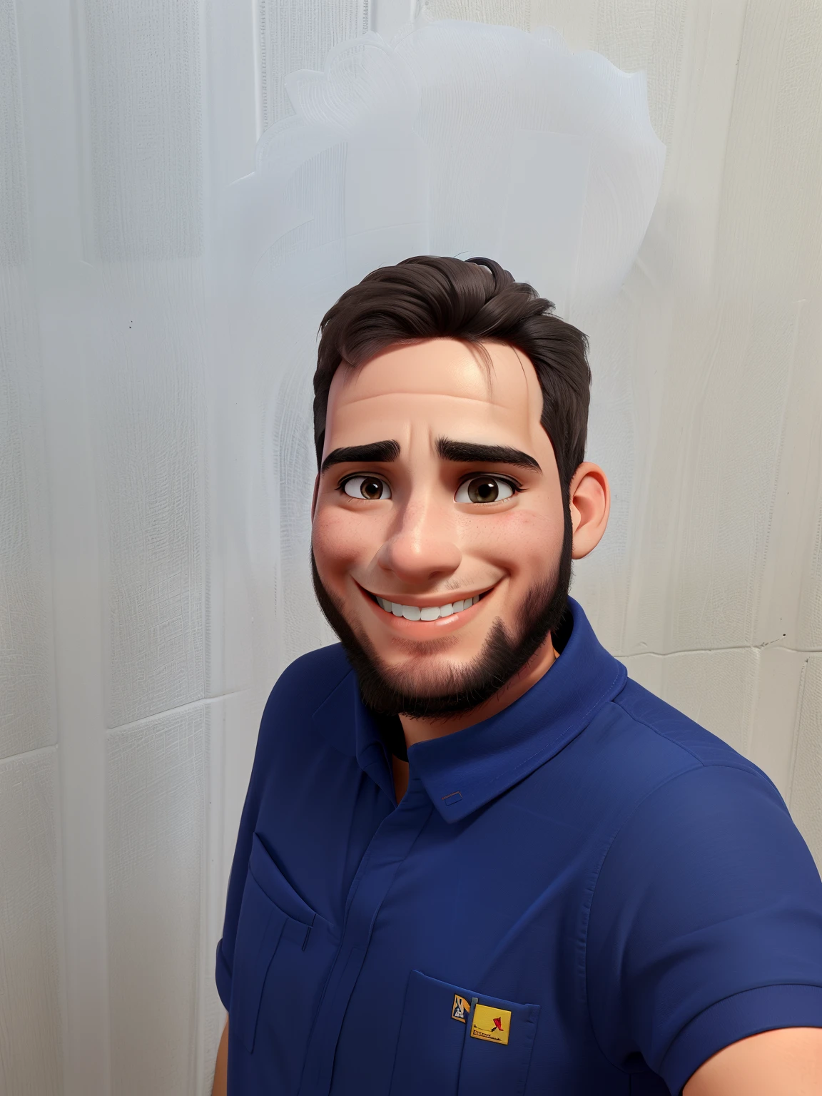 um jovem 34 anos sorrindo
