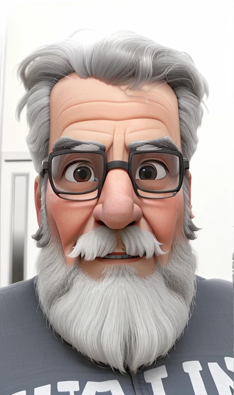 Criar a imagem de um homem muito velho, very wise, muito elegante, muito moderno e feliz com um sorriso no rosto