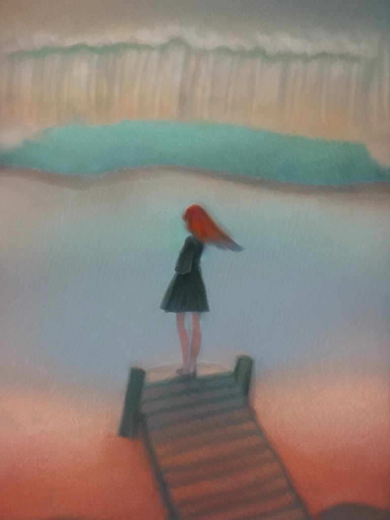 A girl stood on a dock, overlooking a serene river surrounded by a lush forest. The vibrant colors of nature formed a colorful backdrop for her presence. She wore simple clothes, adorned in a white dress that fluttered in the gentle breeze. With an air of anticipation, she stood there, as if waiting for someone. The scene was captured in an illustration that showcased the girl's delicate features, emphasizing her captivating presence.
The prompt embodies the essence of high-quality art. The image is designed to be ultra-detailed, with every element meticulously rendered. The realism of the scene is emphasized, creating a photorealistic effect that engages the viewer's senses. Vivid and rich colors bring the image to life, while soft lighting adds a touch of warmth and creates a serene atmosphere.
The art style draws inspiration from portraits, highlighting the main character's beauty and individuality. The color palette selected for the scene enhances the overall mood, with a focus on natural tones that complement the surroundings.
The prompt aims to produce a masterpiece, with a focus on the best quality. The level of detail and realism will be akin to a high-resolution image, allowing the viewer to appreciate every aspect of the scene. The use of proper lighting techniques will further enhance the depth and three-dimensionality of the image, creating a stunning visual experience.
Overall, the prompt captures the elegance and beauty of a girl in a picturesque setting, creating a captivating and immersive art piece.