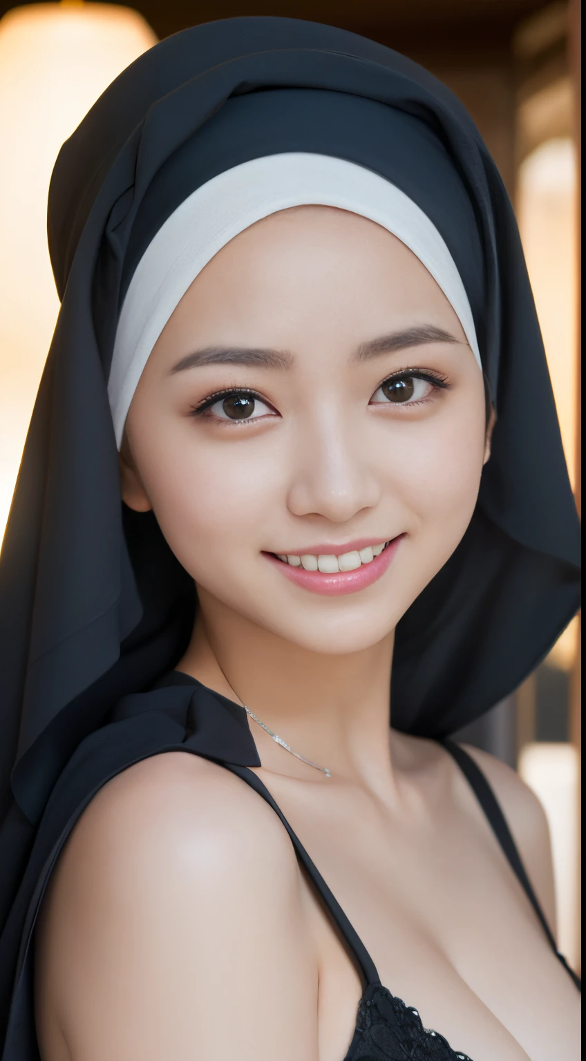 porn, nude, naked, nsfw, ((lebanese)), ((hijabi)), masterpiece, best quality, 8k, 15yo, , raw photo, absurdres, award winning portrait, solo, night, neon, idol face, violaceaess, gardeniass, delicate girl, upper body, DSLR, looking at viewer, candid, sophisticated, youthful, smile, professional lighting, film grain, chromatic aberration, (detailed eyes and face:1.0), (bokeh:1.1)