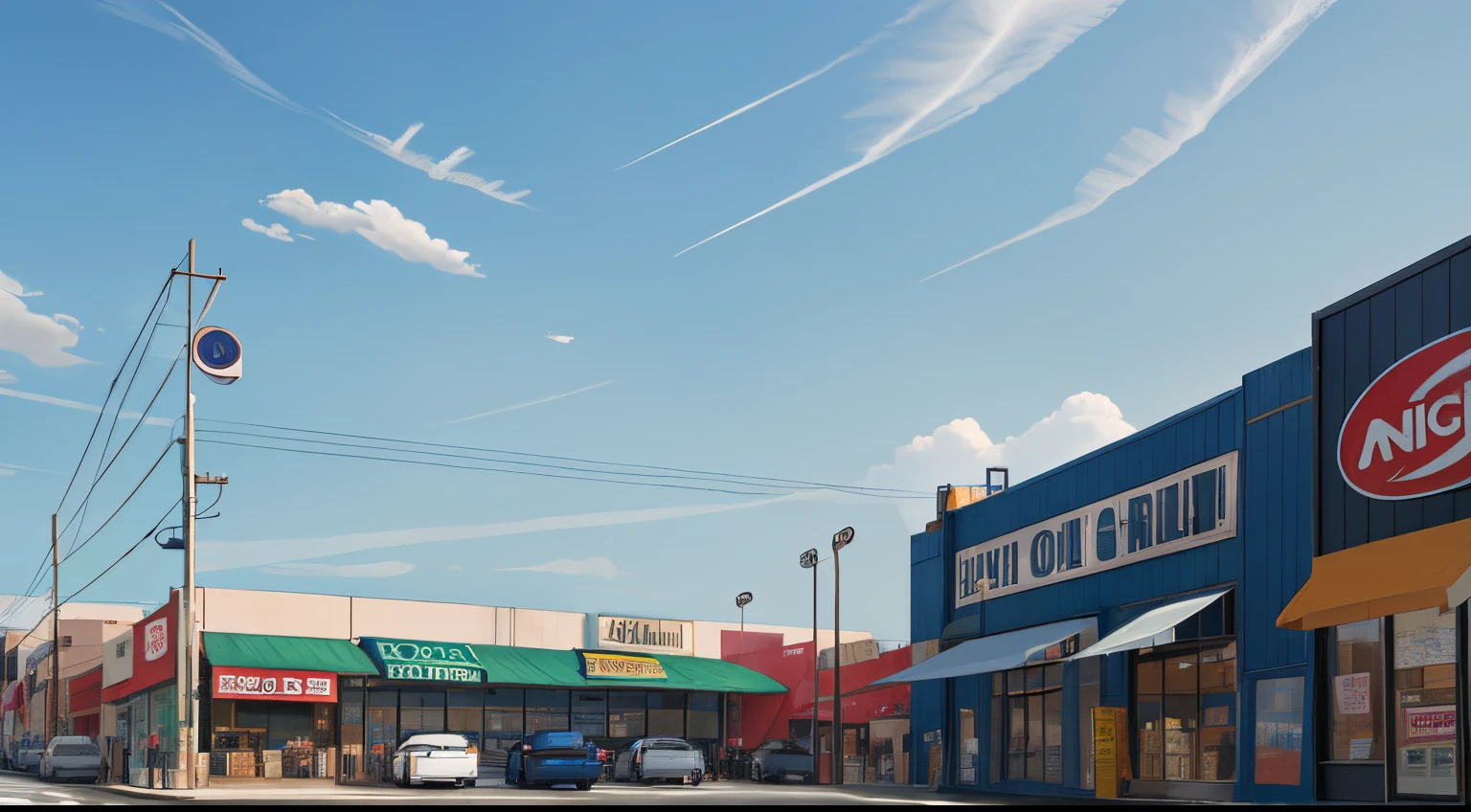 a building, a bargain store., Uncovered photo, High quality photo, Mixed art, High quality image, MGI Stores Commercial Banner, Clean image, High quality photo, Bright signage, Edited, professional masterpiece, Taken on iPhone 1 3 Pro, Business Photo, Reddit Post, High Quality Photos, Taken on iPhone 14 Pro, Wide Establishing Shot