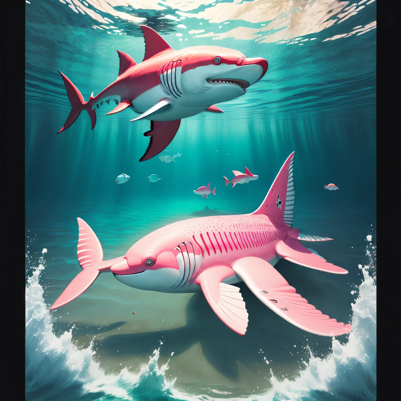 flamingo shark hybrid
