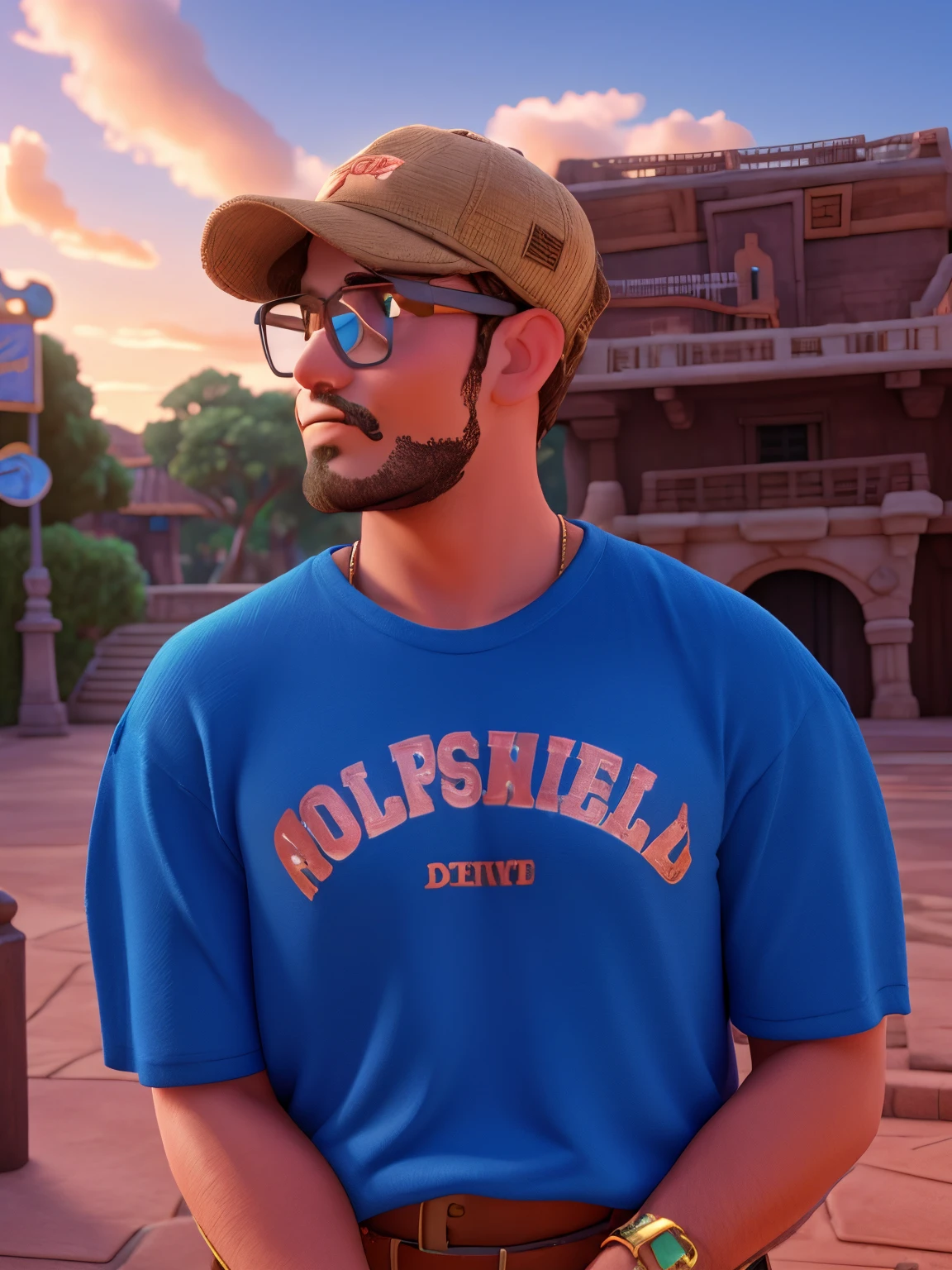 3D Disney high quality background realistic