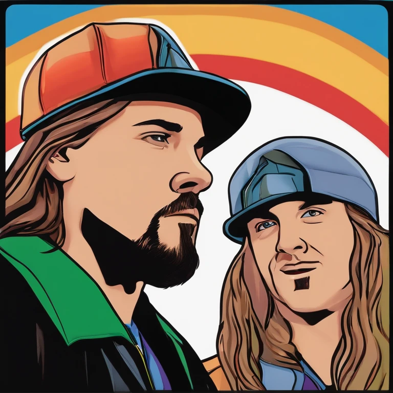 Jay and Silent Bob,Clerks, Mallrats, Jay and Silent Bob Strike Back,Jay and Silent Bob,face,photo
