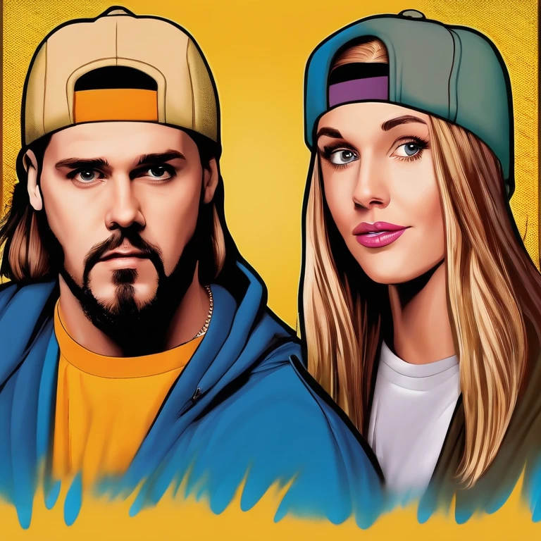 Jay and Silent Bob,Clerks, Mallrats, Jay and Silent Bob Strike Back,Jay and Silent Bob,face,photo