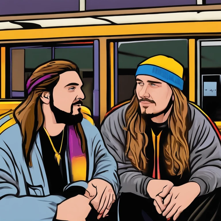 Jay and Silent Bob,Clerks, Mallrats, Jay and Silent Bob Strike Back,Jay and Silent Bob,face,photo