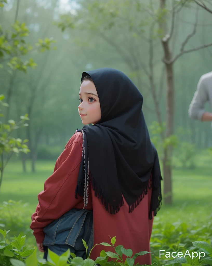 a boy and a girl, twins, Brother and sister, Exactly the same, in jeans and shirts, stand next to each other in full growth, The boy is modest and calm, The boy has a book in his hands, The girl smiles broadly, Kind of hooligan, In his left hand is a wooden sword, soft light, Detailed, High-quality textures, Realistic