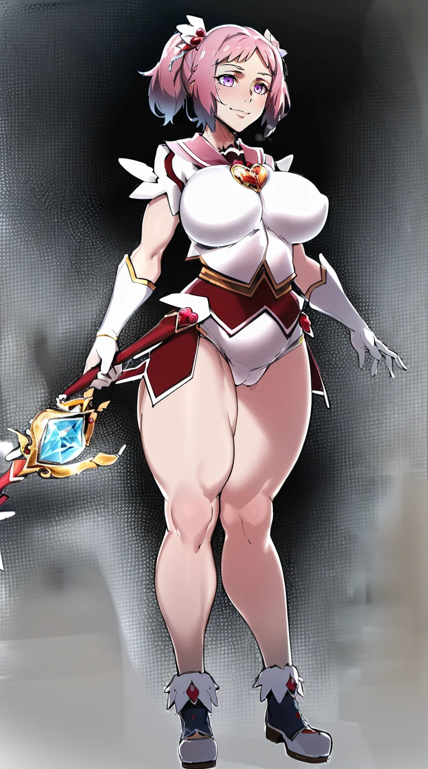 masterpiece, best quality, indoors, mamikafairy, 1girl, solo, looking at viewer,, hand arms full body,boots, standing,cute,, curvy, female,fantasy goddess,there is a cartoon picture of a woman with a very large , glowing divine being, glowing holy aura, inspired by Luma Rouge, the non-binary deity of spring, ethereal rainbow nimbus, the butterfly goddess of fire, inspired by Mariel, glowing aura around her, astral wind, as the goddess of the saturn, “uwu the prismatic person, big , serious, beautiful eyes, , full body, , long robe, long dress, ,priestess ,holy, smile, god rays, ray tracing, sparkle, cinematic lighting, UHD, retina, masterpiece, ccurate, anatomically correct, textured skin, super detail, high details, high quality, award winning, best quality, highres, 1080P, HD, 4K, thunder aura, light aura,full, snak staff,closed mouth, , curvy, bimbo, standing, heroic, pose, background ruin of a misterios city,UHD, retina, masterpiece, ccurate, anatomically correct, textured skin, super detail, high details, high quality, award winning, best quality, highres, 1080P, HD, 4K, sun aura