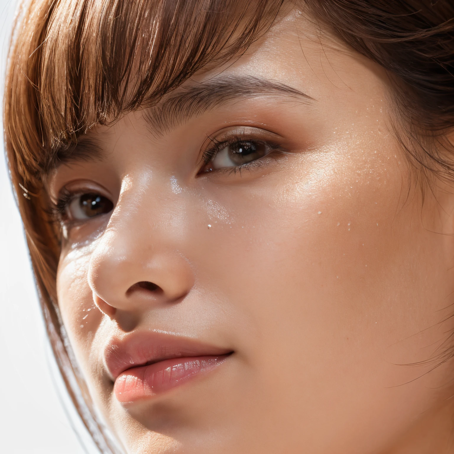 Ultra-realistic capture, Highly detailed, High resolution 16k close-up of human skin. Skin texture must be natural, With such detail that pores can be finely identified. Skin should look healthy, In a uniform tone. Use natural light and color