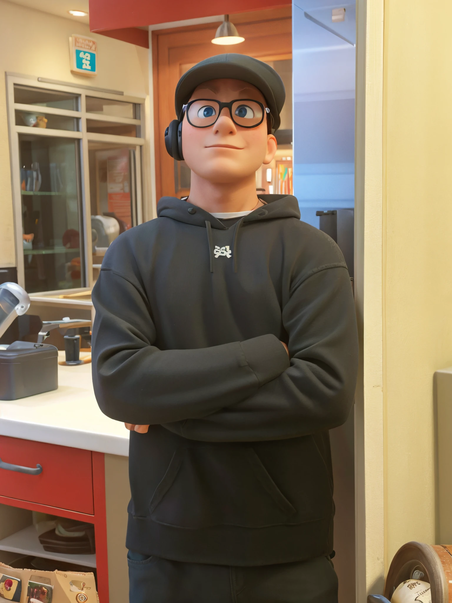 Turn this image into Disney pixar