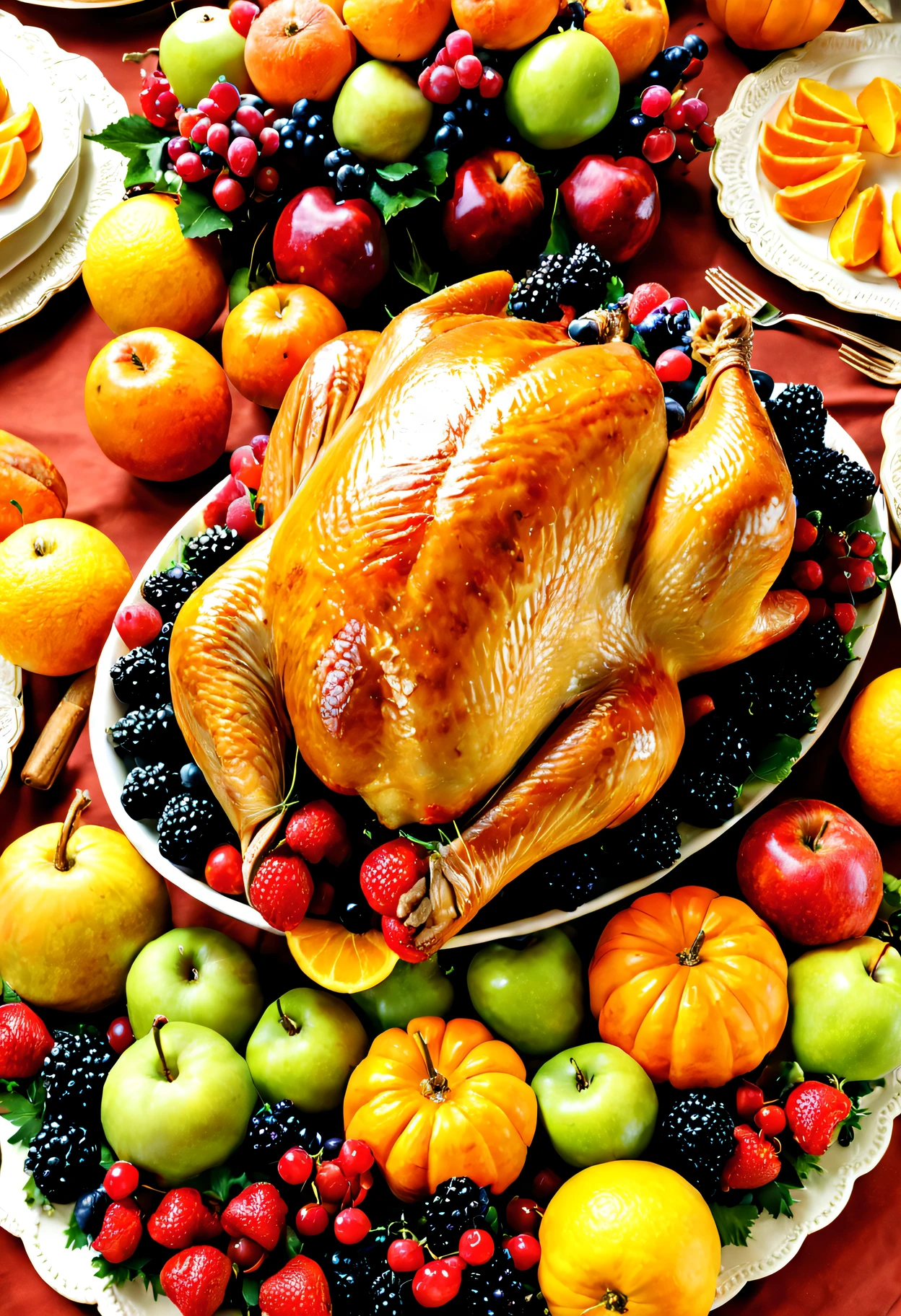 thanksgiving theme,Close-up of turkey and pile of fruits, cornucopia, vacation, 🤬 🤮 💕 🎀, ❤🔥🍄🌪, User photo, 🦩🪐🐞👩🏻🦳, 💋 💄 👠 👗, 😃😀😄☺🙃😉😗, by Linda Sutton, by Lena Alexander, victorian thanksgiving feast