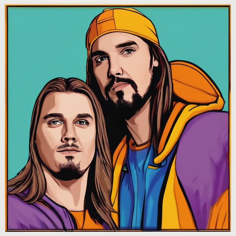 Jay and Silent Bob,Clerks, Mallrats, Jay and Silent Bob Strike Back,Jay and Silent Bob,face,photo