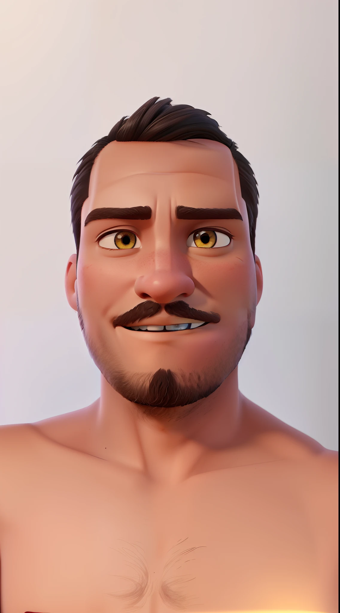 (male character:1.1, Disney Pixar style, high quality, best quality, ultra-detailed, realistic, physically-based rendering), (dark skin, handsome detailed face, expressive eyes, white short hair, mexican hat), (casually dressed, confident posture, friendly smile), (colorful background, vibrant colors, warm lighting), (2D illustration, digital art, high-resolution), (artistic style:1.2, cartoonish, whimsical), (professional, detailed rendering, fine lines)