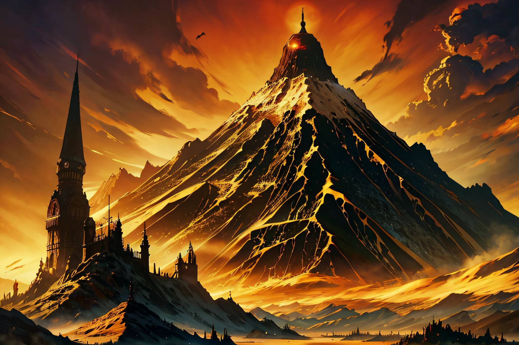 art_by_micheal_hutter_and_hieronymus_bosch__ / mount doom