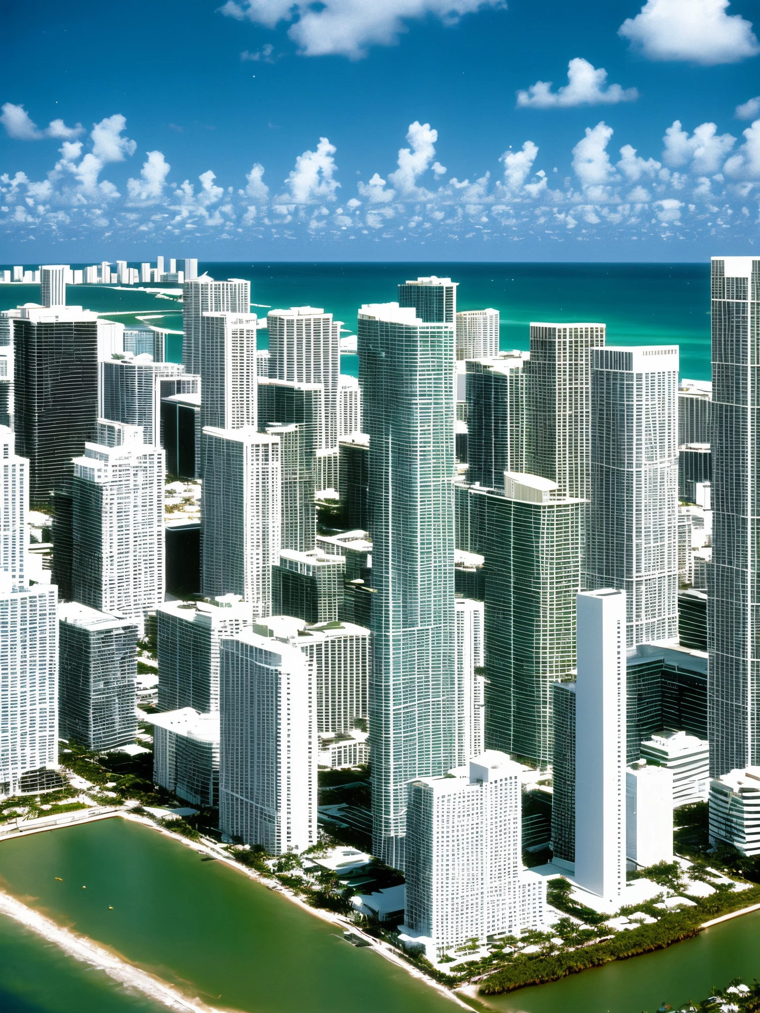 1980’s Miami skyline