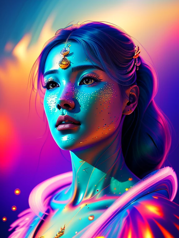 (masterpiece, best quality, ultra-detailed, highres, best illustration),perfect face, ((solo, solo focus)),side lighting, epic, illustration, render, volumetric lighting, welcoming, see-through gossamer, lustrous skin,(bloom), (shine), solo, rabbit ears, Chinese clothes, upper body,hand on own chin, looking at viewer,depth_of_field,very detailed background,extreme light and shadow,(detailed eyes),perfect anatomy,(extremely detailed illustrated 8k wallpaper),(masterpiece), (best quality), (ultra-detailed), (best illustration),(best shadow), (fantasy:1.4) , vivid colors, specular highlights, embers