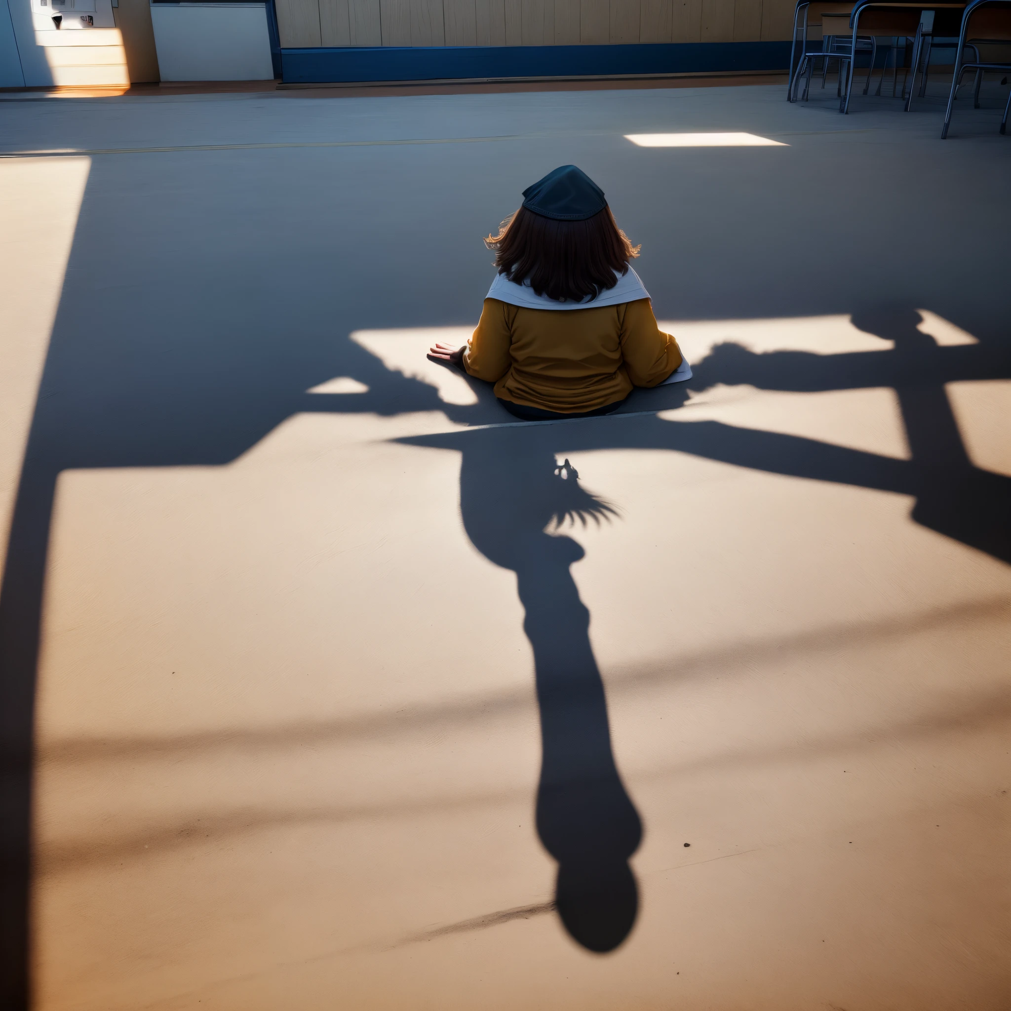 teacher. shadow photography