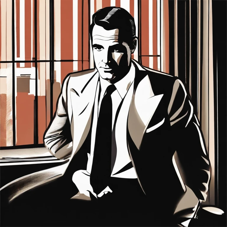 Don Draper, the enigmatic protagonist of the TV series “Mad Men,” is the epitome of 1960s advertising glamour with a complex and often mysterious persona. He is typically seen in impeccably tailored suits, symbolizing his high status in the advertising world and his attention to appearance as a tool for success. Draper’s classic, handsome features, characterized by a strong jawline and slicked-back hair, add to his charismatic yet inaccessible aura.,Mad Men TV Series,Don Draper, the enigmatic protagonist of the TV series “Mad Men,” is the epitome of 1960s advertising glamour with a complex and often mysterious persona. He is typically seen in impeccably tailored suits, symbolizing his high status in the advertising world and his attention to appearance as a tool for success. Draper’s classic, handsome features, characterized by a strong jawline and slicked-back hair, add to his charismatic yet inaccessible aura.,face,photo